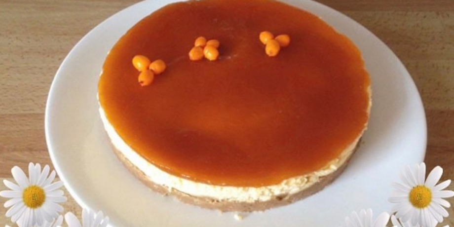 Havtornscheesecake